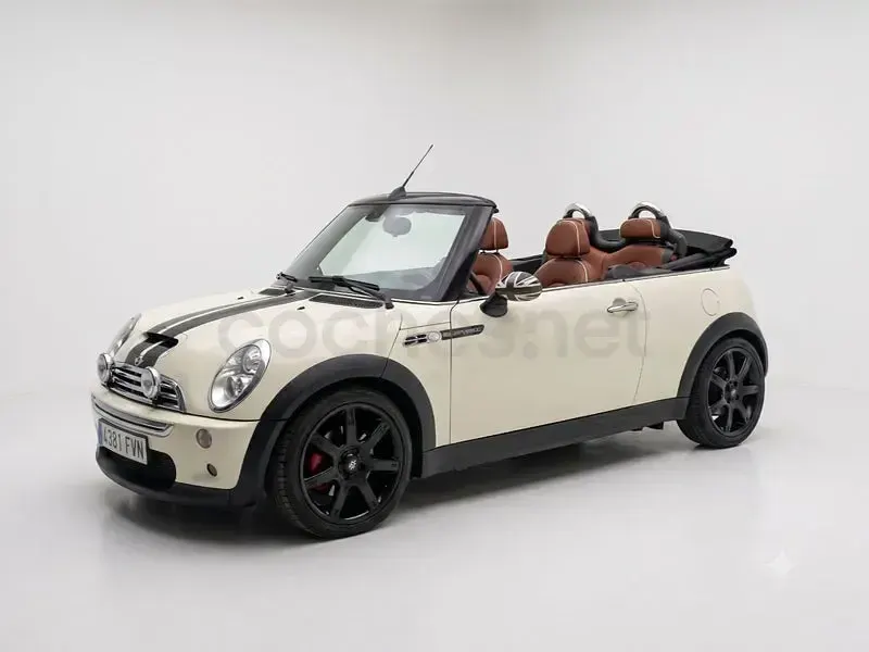 Usado Mini Cooper S Cabriolet 170 CV (125 kW) 2007 Beige Descapotable