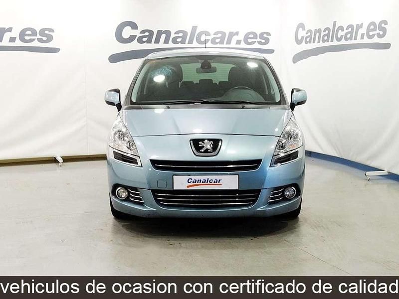 Usado Peugeot 5008 Active 112 CV (82 kW) 2012 Azul Monovolumen