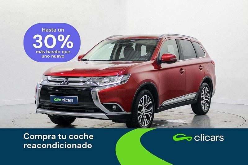 Rojo Usado 2018 Mitsubishi Outlander Motion SUV | 17.490 € (Precio justo) - Imagen 1/4