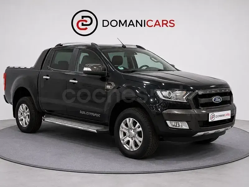 Usado Ford Ranger Wildtrack 200 CV (147 kW) 2018 Negro Pickup/Camioneta