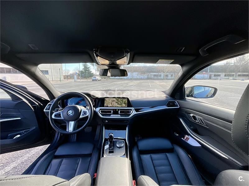 Usado BMW 320e Advantage 204 CV (150 kW) 2022 Negro Familiar