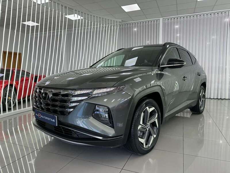 Gris Usado 2022 Hyundai Tucson SUV | 23.990 € (Buen precio) - Imagen 1/4