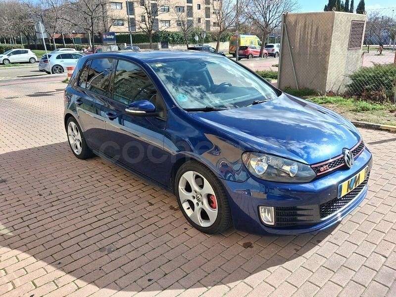 Usado VW Golf VI GTI 210 CV (154 kW) 2010 Azul Utilitario