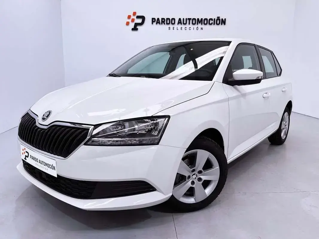 Usado Skoda Fabia 75 CV (55 kW) 2019 Blanco Utilitario