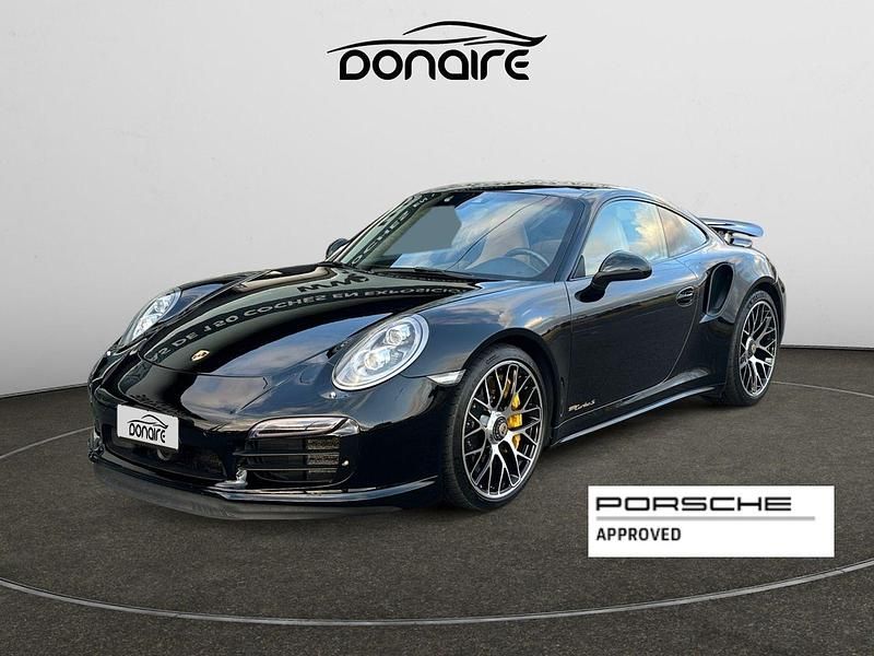 Negro Usado 2014 Porsche 911 Turbo S Coupe | 134.990 € - Imagen 1/4