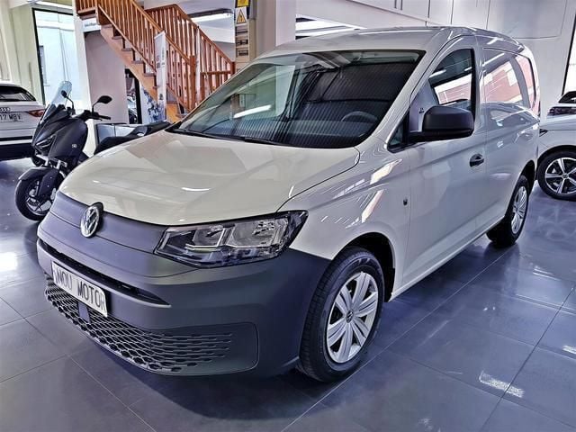 Blanco Usado 2022 VW Caddy Monovolumen | 20.400 € (Buen precio) - Imagen 1/4