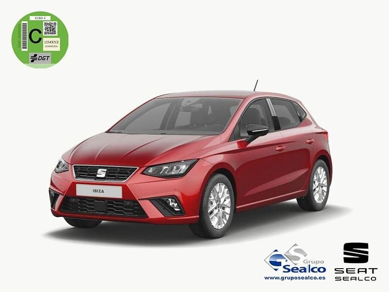 Rojo Usado 2024 Seat Ibiza FR Berlina | 17.990 € (Precio justo) - Imagen 1/4