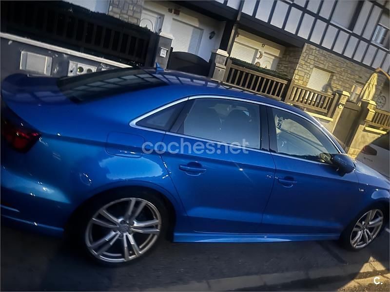 Azul Usado 2018 Audi A3 S-Line Berlina | 20.500 € (Precio justo) - Imagen 1/4
