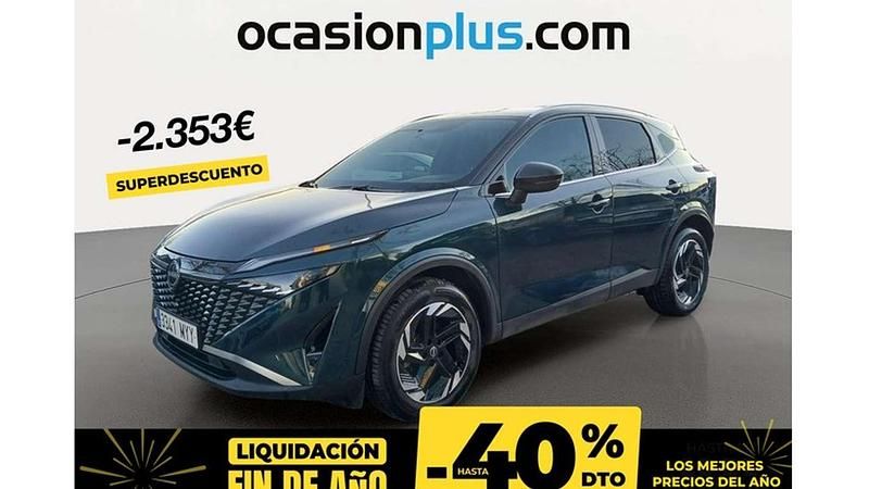Verde Usado 2025 Nissan Qashqai N-Connecta SUV | 23.537 € (Buen precio) - Imagen 1/4