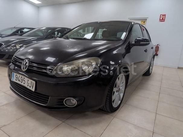 Negro Usado 2009 VW Golf VI GT Berlina | 6640 € (Buen precio) - Imagen 1/4