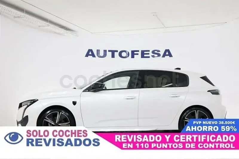 Usado Peugeot 308 GT 130 CV (95 kW) 2022 Blanco Berlina