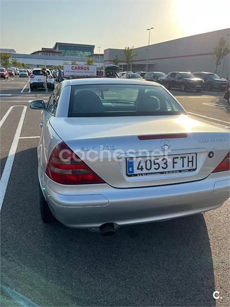 Usado Mercedes SLK230 193 CV (141 kW) 1996 Gris / plata Descapotable