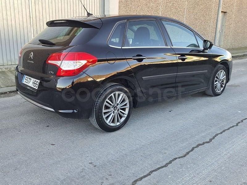 Usado Citroën C4 Seduction 112 CV (82 kW) 2011 Negro Berlina