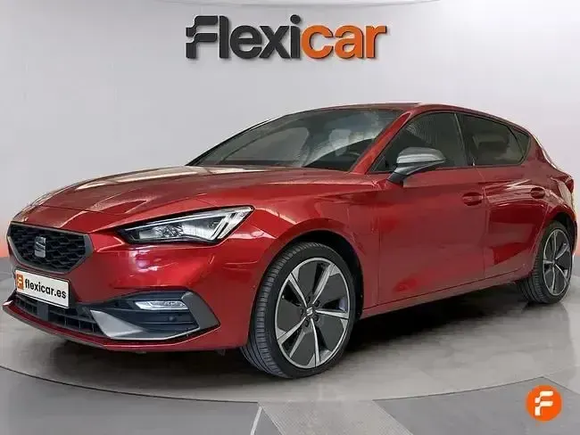 Usado Seat Leon FR 204 CV (150 kW) 2020 Rojo Berlina
