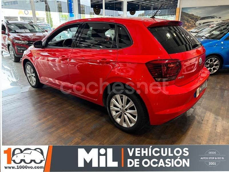 Usado VW Polo Sportline 95 CV (69 kW) 2019 Rojo Berlina
