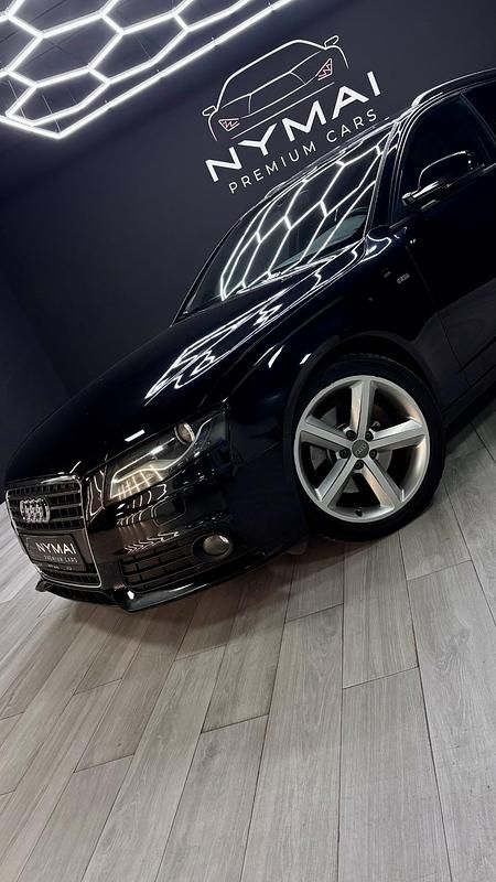 Usado Audi A4 S-Line 190 CV (139 kW) 2011 Negro Familiar