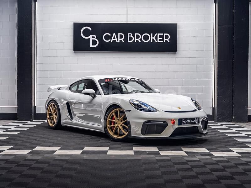 Blanco Usado 2020 Porsche 718 Cayman GT4 Coupe | 114.900 € (Buen precio) - Imagen 1/4