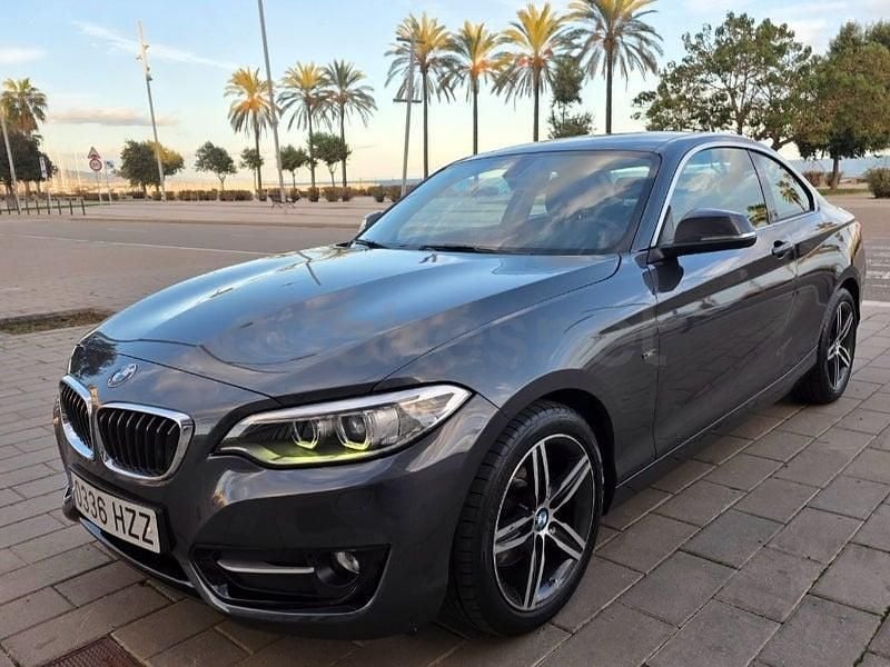 Usado BMW 220 184 CV (135 kW) 2014 Gris / plata Coupe