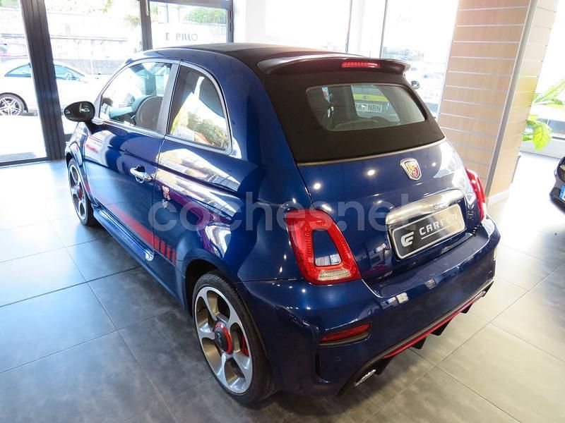 Usado Abarth 500C 145 CV (106 kW) 2018 Azul Descapotable