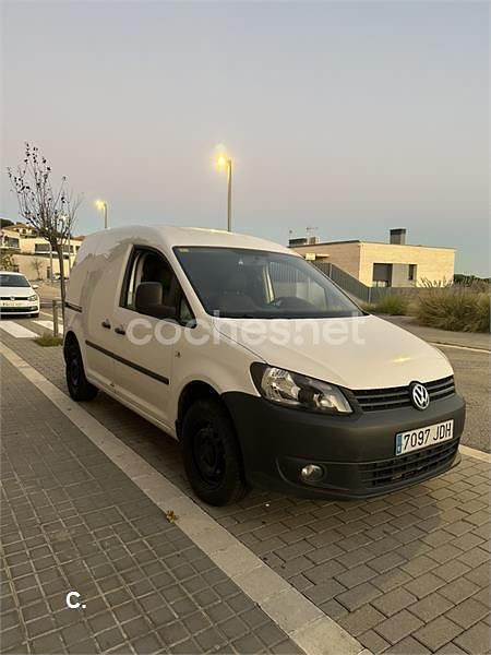 Blanco Usado 2015 VW Caddy Comfortline Monovolumen | 7990 € (Super precio) - Imagen 1/4