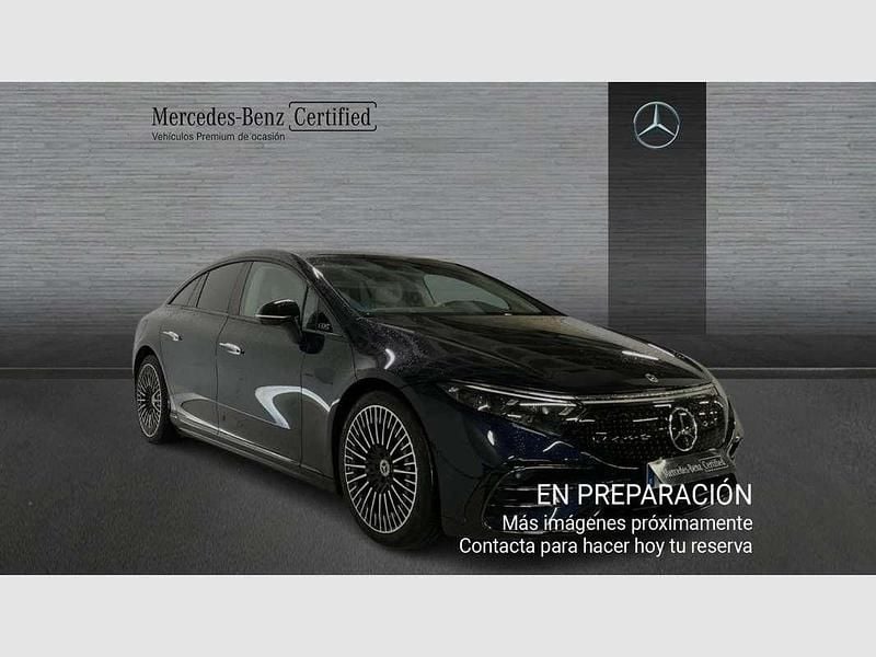 Usado Mercedes EQS450+ 264 kW (360 CV) 2024 Azul Berlina