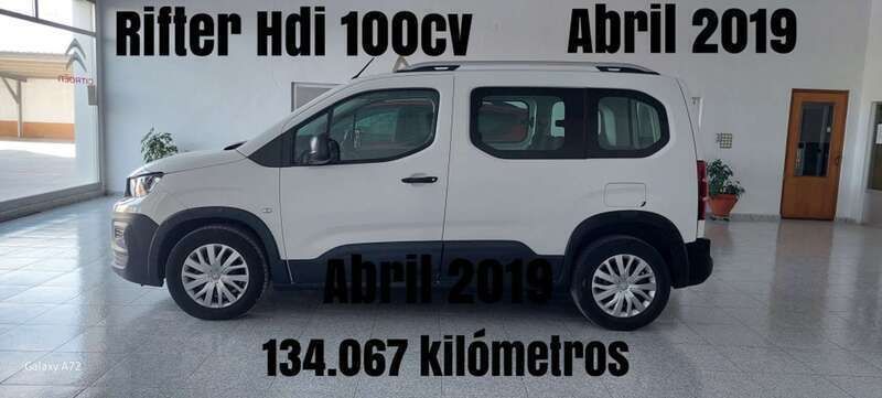 Blanco Usado 2019 Peugeot Rifter Active Monovolumen | 12.500 € (Precio justo) - Imagen 1/4