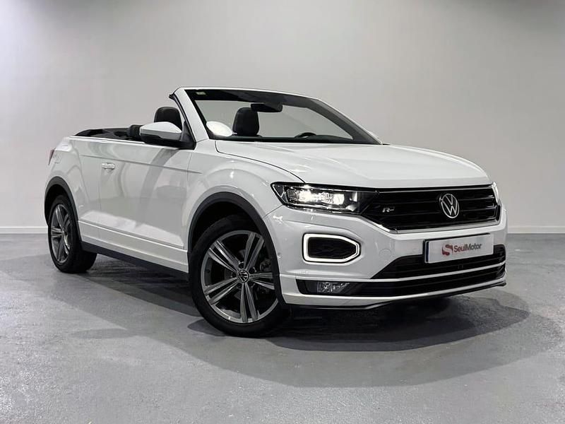 Usado VW T-Roc R-line 150 CV (110 kW) 2021 Blanco SUV
