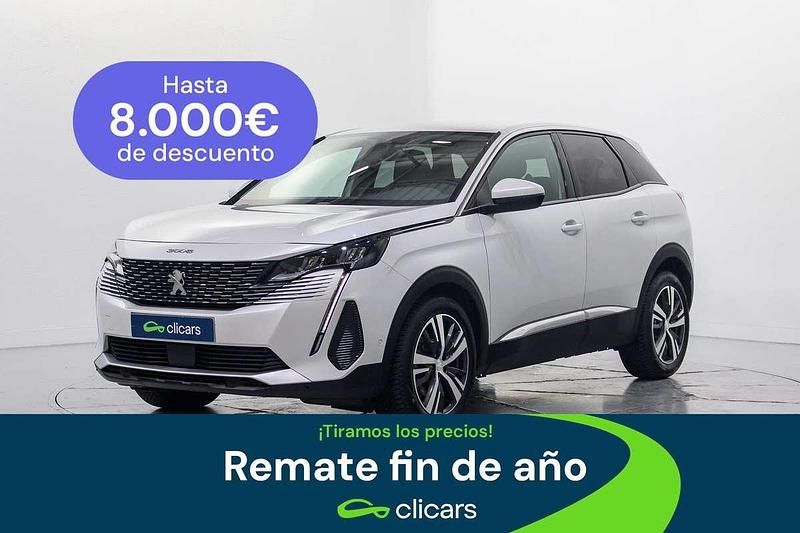 Blanco Usado 2021 Peugeot 3008 Allure SUV | 15.490 € (Super precio) - Imagen 1/4