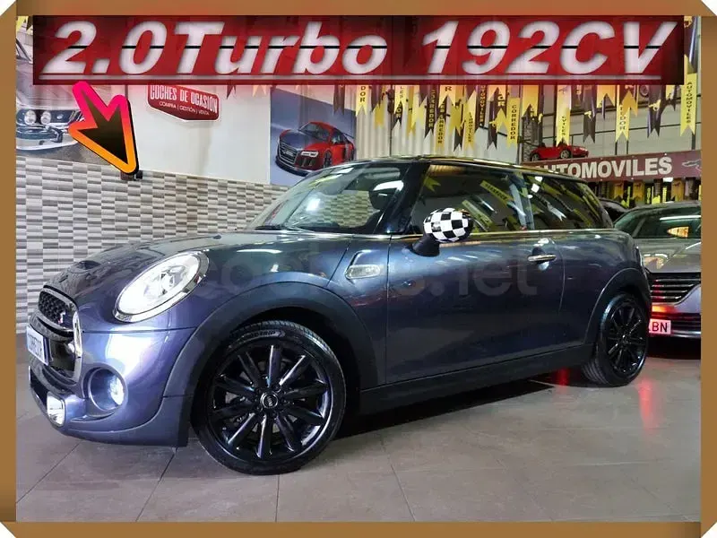 Usado Mini Cooper S 192 CV (141 kW) 2017 Gris / plata Utilitario