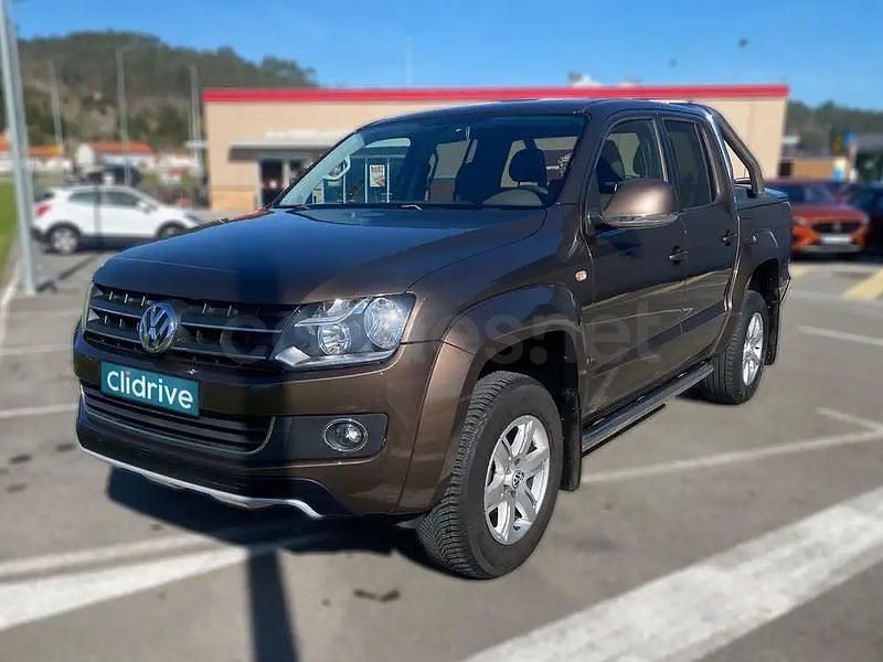 Usado VW Amarok Trendline 122 CV (89 kW) 2010 Marrón Pickup/Camioneta
