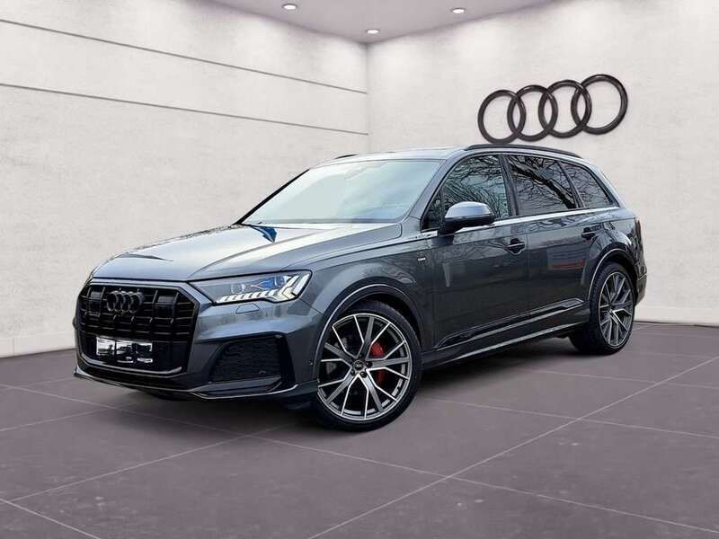 Gris Usado 2020 Audi Q7 S-Line SUV | 60.999 € (Caro) - Imagen 1/4