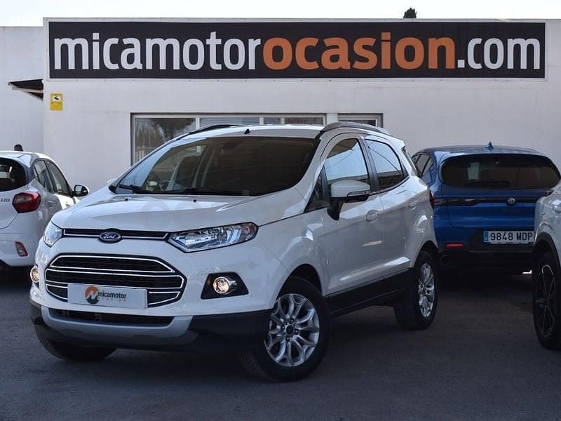 Usado Ford Ecosport Titanium 125 CV (91 kW) 2017 Blanco SUV