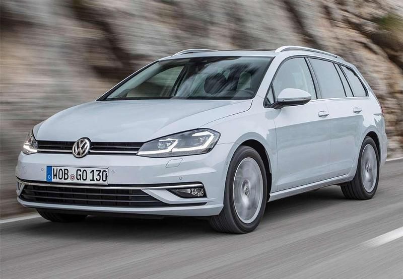 Usado VW Golf VII Advance 150 HP (110 kW) 2020 Vermelho Carrinha