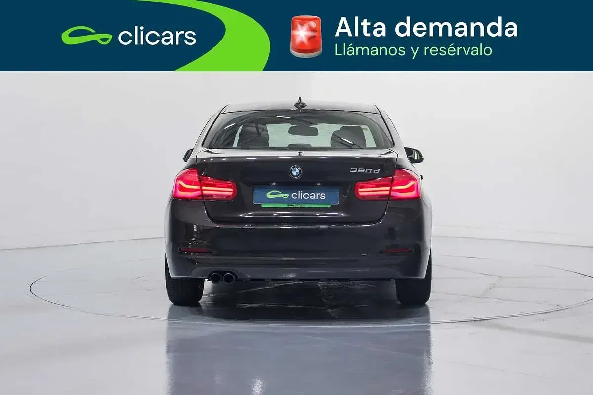 Usado BMW 320 Efficient Dynamics 163 CV (119 kW) 2016 Gris Berlina