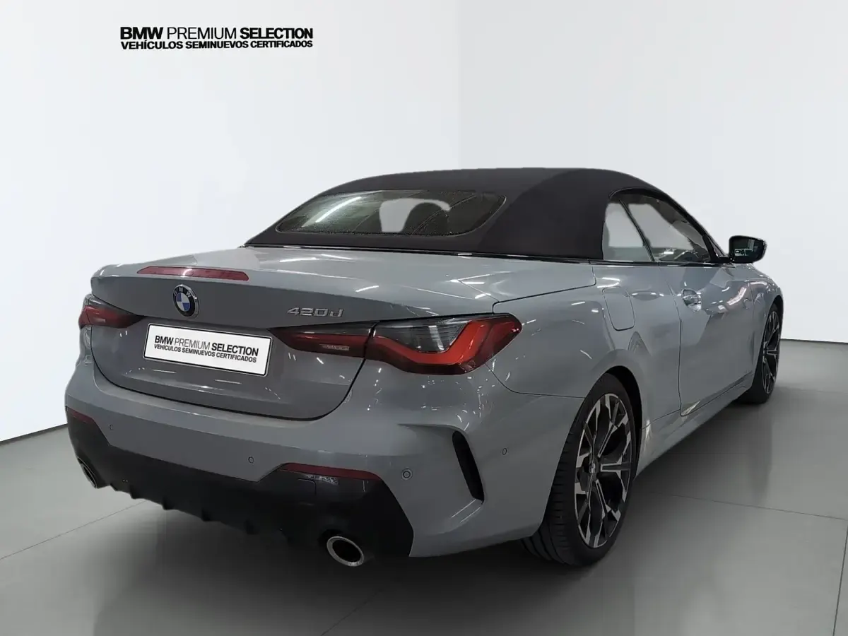 Usado BMW 420 Cabriolet Comfort Edition 190 CV (139 kW) 2025 Gris Descapotable