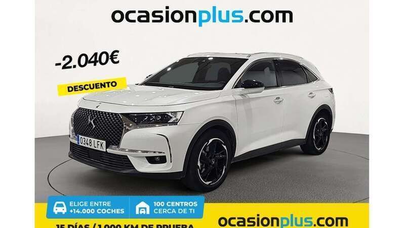 Blanco Usado 2020 DS Automobiles DS7 Crossback So Chic SUV | 20.410 € (Super precio) - Imagen 1/4