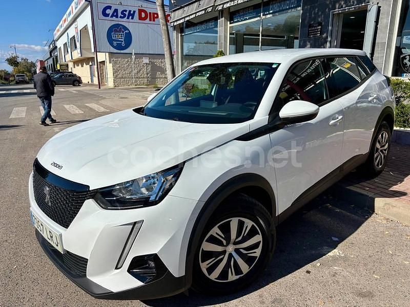 Blanco Usado 2021 Peugeot 2008 Active SUV | 14.499 € (Precio justo) - Imagen 1/4