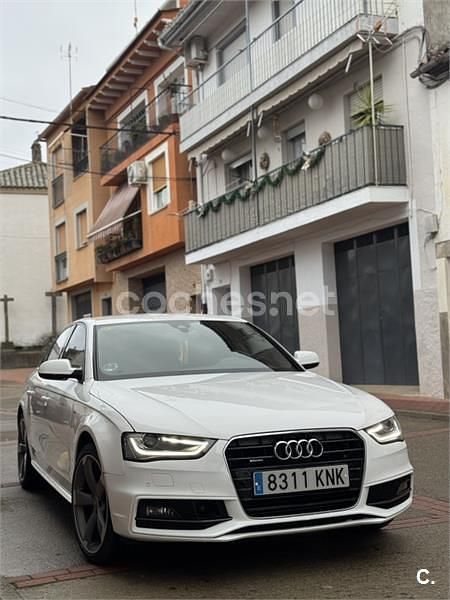 Usado Audi A4 245 CV (180 kW) 2013 Blanco Berlina