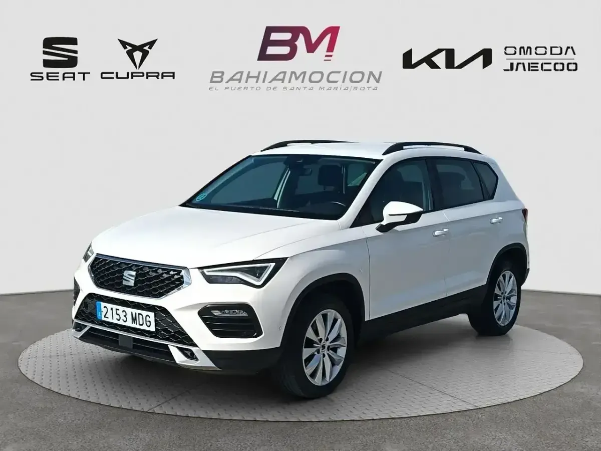 Usado Seat Ateca Style 110 CV (80 kW) 2023 Blanco SUV