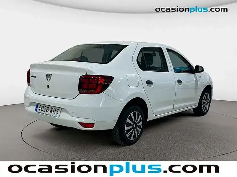 Usado Dacia Logan Ambiance 75 CV (55 kW) 2018 Blanco Berlina