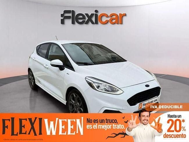 Blanco Usado 2020 Ford Fiesta ST-Line Utilitario | 14.490 € (Precio justo) - Imagen 1/4