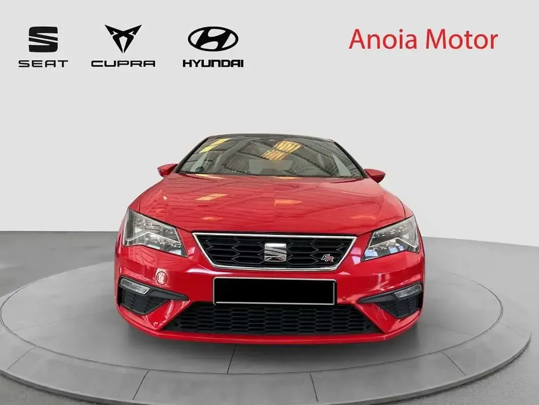 Usado Seat Leon ST FR 150 CV (110 kW) 2017 Rojo Familiar