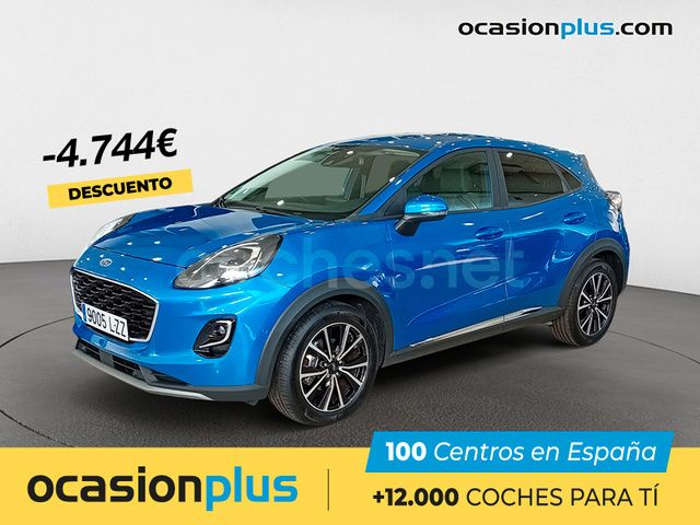 Azul Usado 2022 Ford Puma Titanium SUV | 18.750 € (Super precio) - Imagen 1/4