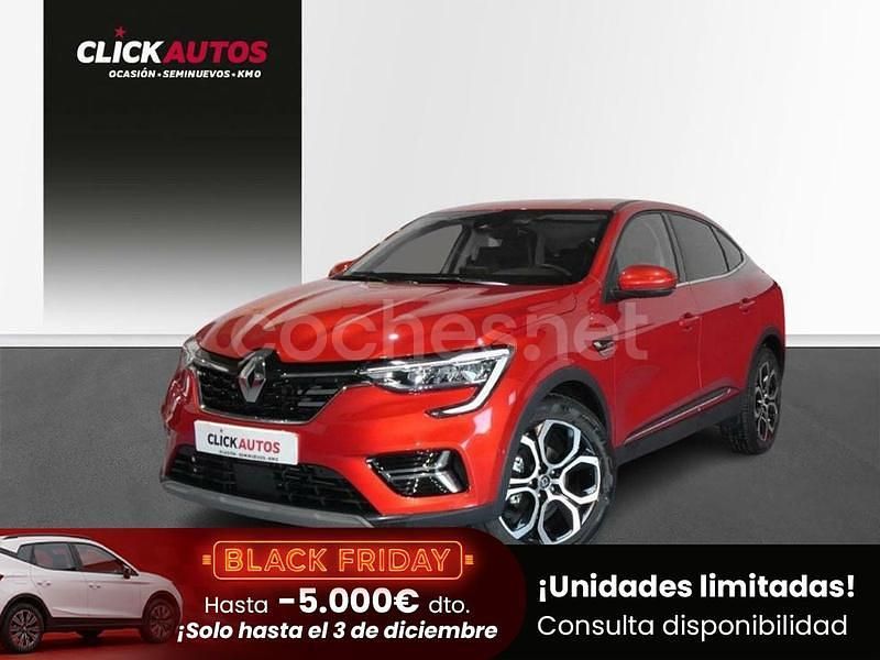 Rojo Usado 2023 Renault Arkana Techno SUV | 22.750 € (Precio justo) - Imagen 1/4