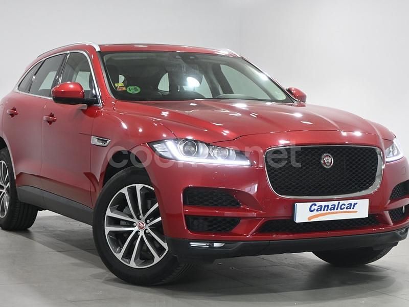 Usado Jaguar F-Pace Prestige 250 HP (183 kW) 2018 Vermelho SUV