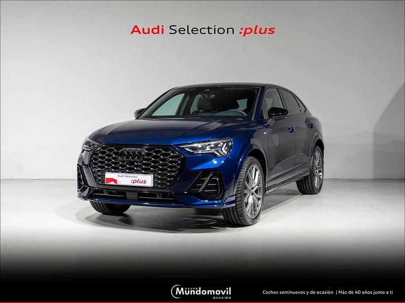 Azul navarra metalizado Nuevo 2024 Audi Q3 Sportback Sport SUV | 47.900 € (Precio justo) - Imagen 1/4
