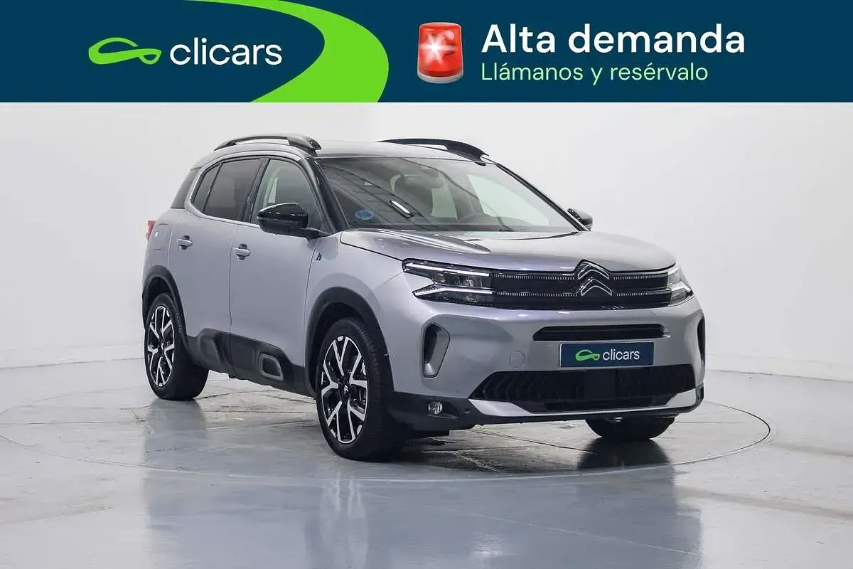 Usado Citroën C5 Aircross Shine 179 CV (131 kW) 2023 Gris SUV