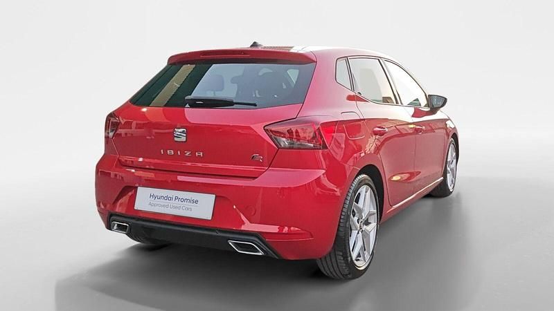 Usado Seat Ibiza FR 115 CV (84 kW) 2019 Rojo Berlina
