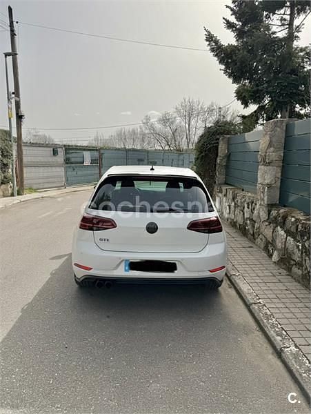 Usado VW Golf VII GTE 204 CV (150 kW) 2018 Blanco Berlina