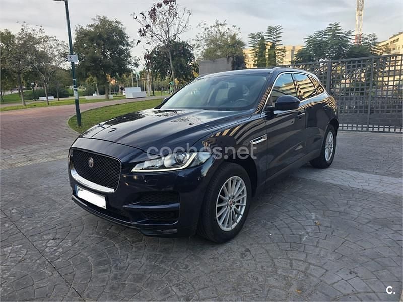 Usado Jaguar F-Pace Prestige 180 CV (132 kW) 2016 Azul SUV